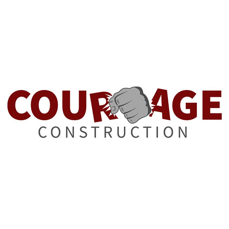 courage construction logo